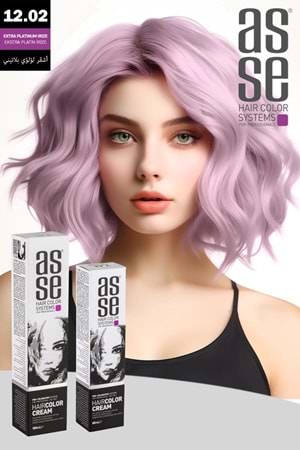 Asse 12.02 Ekstra Platin İrize - 60ml Tüp Boya