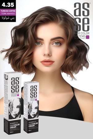 Asse 4.35 Türk Kahvesi - 60ml Tüp Boya