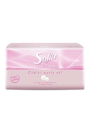 Sofia Skin Love Pudra Kokulu Mendil 1 Adet