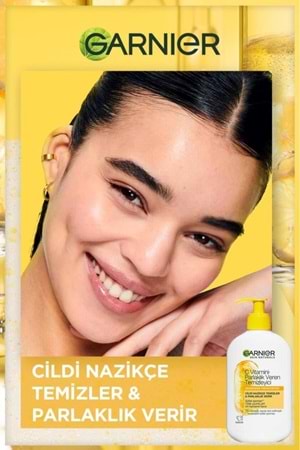 Garnier C Vitamini Parlaklık Veren Temizleyici 250 ML