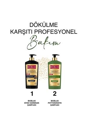 Bioblas Siyah Sarımsak Şampuanı 1000 Ml Saç Dökülmesine Karşı Yoğun Förmül