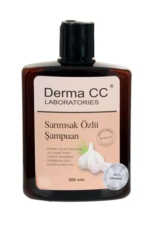Derma CC Laboratories Sarımsak Özlü Saç Güçlendirici Bakım Şampuanı 500 Ml