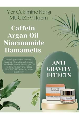 Derma CC Laboratories Yer Çekimine Karşı Mucizevi Krem 50 ml