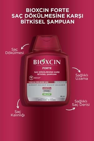 Bioxcin Forte Yoğun Saç Dökülmesine Karşı Bakım Şampuanı 300 Ml - 3 Al 2 Öde