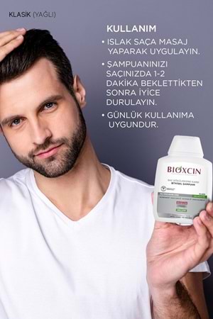 Bioxcin Genesis 3 Al 2 Öde Yağlı Saçlar Için Şampuan 3*300ml
