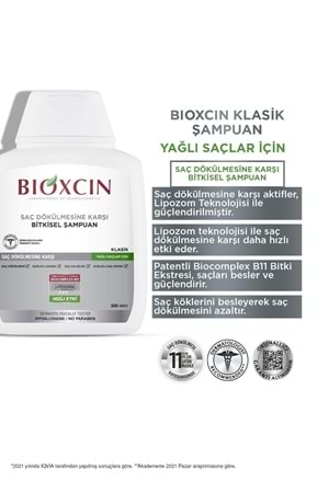 Bioxcin Genesis 3 Al 2 Öde Yağlı Saçlar Için Şampuan 3*300ml
