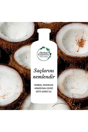 Herbal Essences Nemlendirici Saç Maskesi Hindistan Cevizi Sütü 250 ml