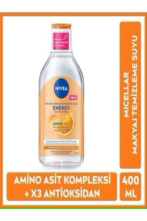 Nivea Micellar Makyaj Temizleme Suyu Energy 400 ml