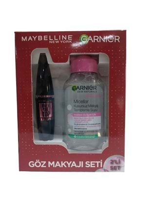 Maybelline New York Over The Top Maskara Dipten Uca Etkili Garnier Micellar Makyaj Temizleme Suyu 100 ml