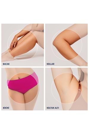 Veet Pure Hipoalerjenik Sir Ağda Bandı Bacak&Vücut Bölgesi Hassas Ciltler Süper Fırsat 40lı