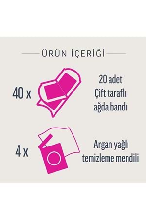 Veet Pure Hipoalerjenik Sir Ağda Bandı Bacak&Vücut Bölgesi Hassas Ciltler Süper Fırsat 40lı