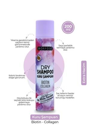 Morfose Kuru Şampuan Ekstra Hacim 200 ml