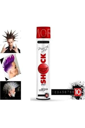 Morfose Shock Wax Saç Spreyi Sıradışı Şekillendirme 300 ml.