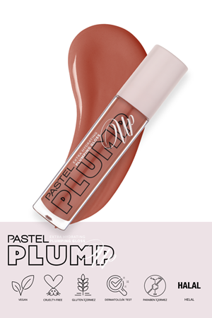 Pastel Plump Up Extra Hydrating Plumping Gloss - Dolgunlaştıran Dudak Parlatıcısı 205 Just Natural
