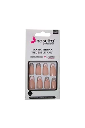 Nascita Stiletto French Tırnak - 201
