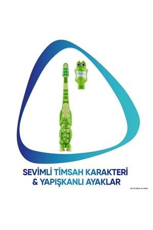 Sensodyne Promine 3-5 Yaş Çocuklar İçin Sevimli Timsah Karakterli Diş Fırçası Yumuşak