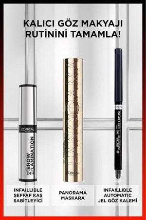 Loreal Paris Infaillible 24H Brow Lamination Şeffaf Kaş Sabitleyici