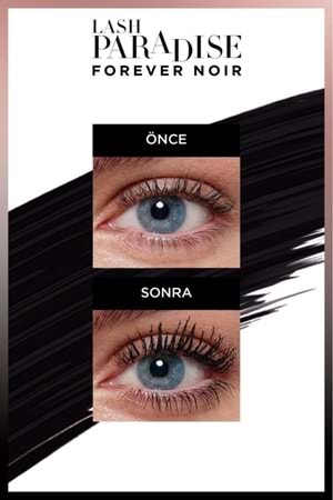 Loreal Paris Lash Paradise Forever Noir Maskara