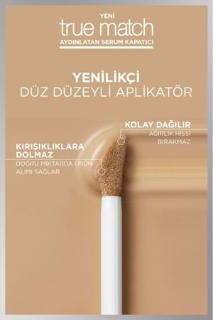Loreal Paris True Match Aydınlatan Serum Kapatıcı - 1n 11 ml