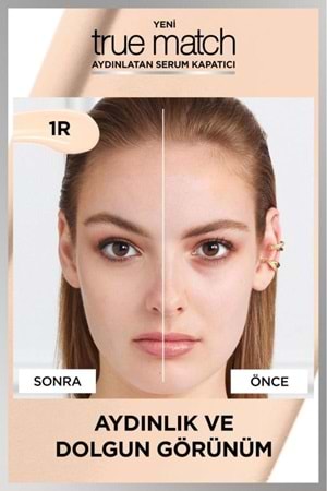 Loreal Paris True Match Aydınlatan Serum Kapatıcı - 1r 11 ml