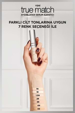 Loreal Paris True Match Aydınlatan Serum Kapatıcı - 4n 11 ml