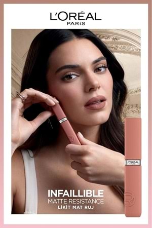 Loreal Paris Infaillible Matte Resistance Likit Mat Ruj - 635 Worth It (Medium)