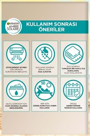 Garnier Ambre Solaire Natural Bronzer Güneşsiz Bronzlaştırıcı Sprey 150ml