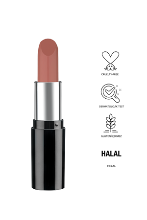Pastel Nude Lipstick - Nude Ruj 521
