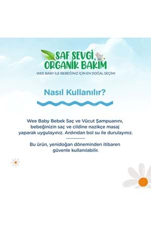 Wee Baby Organik Sertifikalı Pişik Kremi 75 ML