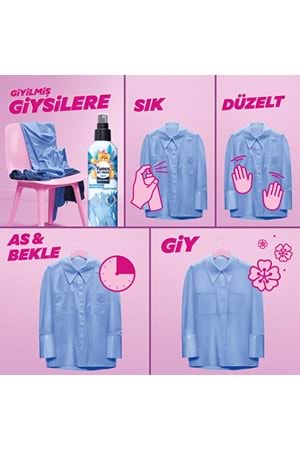 Yumoş Jet Fresh Giysi Spreyi Lilyum 200 ml