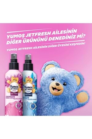 Yumoş Jet Fresh Giysi Spreyi Orkide 200 ml.