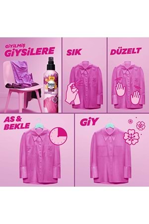 Yumoş Jet Fresh Giysi Spreyi Orkide 200 ml.