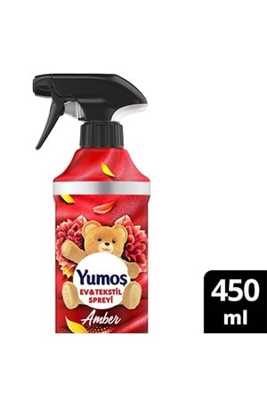 Yumoş Ev ve Tekstil Spreyi Amber 450 ml