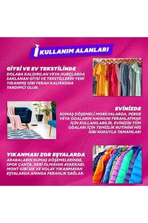 Yumoş Ev veTekstil Spreyi Orkide 450 ml