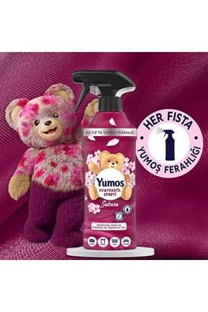Yumoş Ev ve Tekstil Spreyi Sakura 450 ml