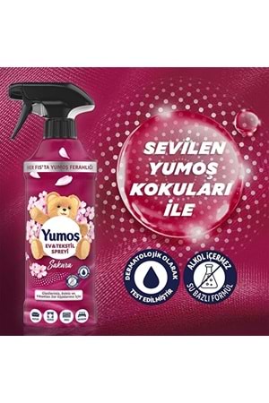Yumoş Ev ve Tekstil Spreyi Sakura 450 ml