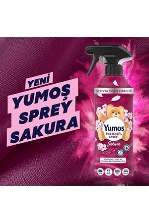 Yumoş Ev ve Tekstil Spreyi Sakura 450 ml