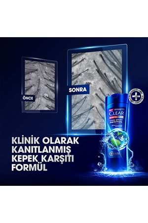Clear Men Şampuan Cool Sport Menthol 350 ml