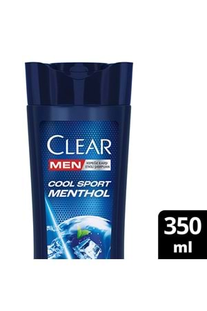 Clear Men Şampuan Cool Sport Menthol 350 ml