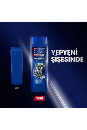 Clear Men Şampuan Yoğun Arındırıcı Kömür Kepeğe Karşı Etkili 350 ml