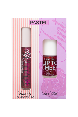 Pastel Plump Up Dolgunlaştıran Dudak Parlatıcısı 207 Mariposa & Lip To Cheek Tint Carmen5.3 ml - 9.6 ml