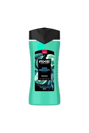 Axe Premium Collection Duş Jeli Aqua Bergamot 3 in 1 Vücut Saç Yüz 300 ml