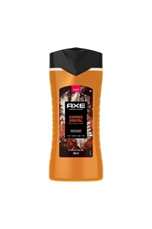 Axe Premium Collection Duş Jeli Copper Santal 3 in 1 Vücut Saç Yüz 300 ml