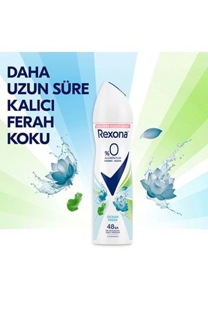 Rexona Kadın Deodorant Sprey Ocean Fressh 150 ml