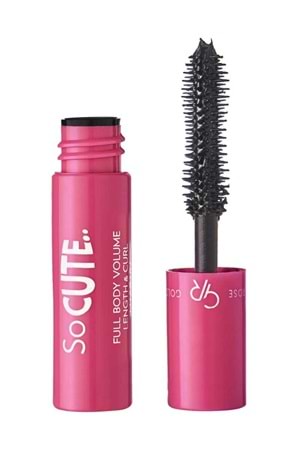 Golden Rose So Cute Full Body Volume Length&Curl Mascara - Black - Mini Maskara