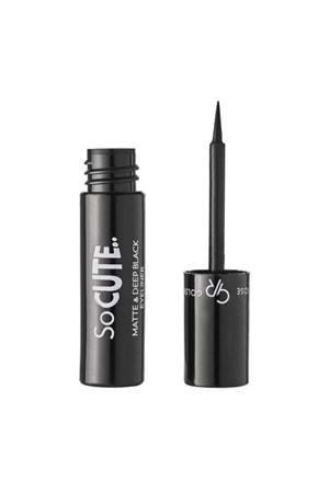 Golden Rose So Cute Matte&Deep Black Eyeliner - Black - Mini Mat Eyeliner