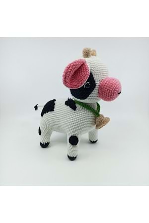 Artvin Amigurumi Organik Örgü Oyuncak Sevimli Buzağı