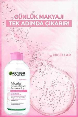 Garnier Micellar Kusursuz Makyaj Temizleme Suyu 200ml