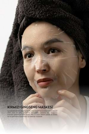 Dermokil Red Ginseng Mask Kırmızı Ginseng Maskesi 20 gr.
