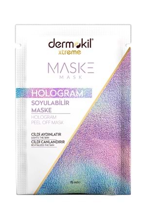 Dermokil Hologram Soyulabilir Yüz Maskesi 15 ml.